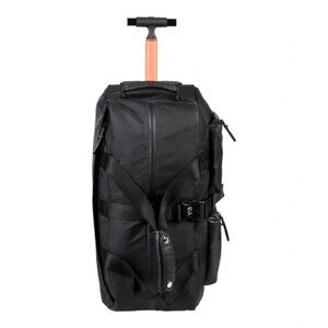 RARE - Y-3 (Yohji Yamamoto) Wheeled Luggage.  Orange and Black.  Oversized.